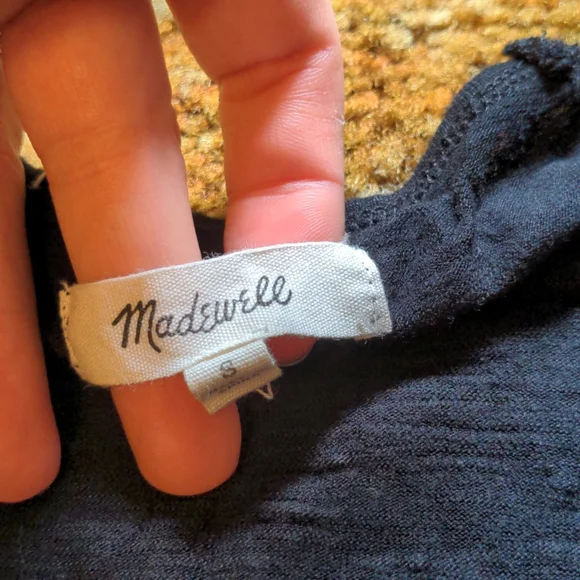 MADEWELL Black Sleeveless Tank - Picture 3 of 5